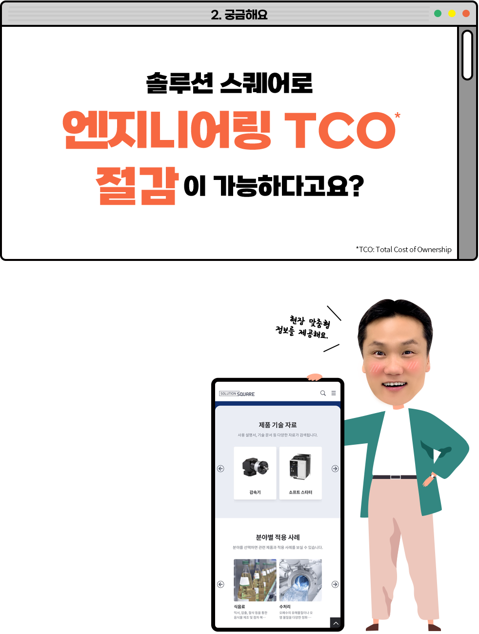 솔루션 스퀘어로 엔지니어링 TCO 절감이 가능하다고요?